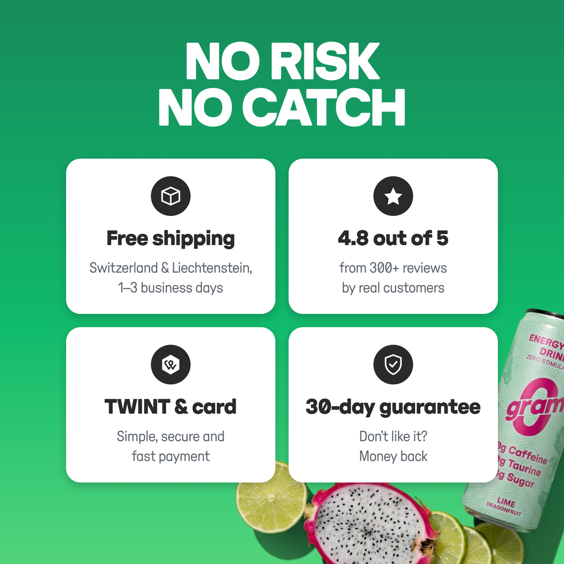 0gram Lime-Dragonfruit - 0gram